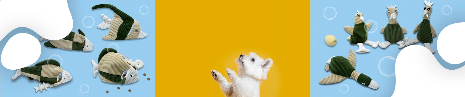Plush Dog Toys  Types
