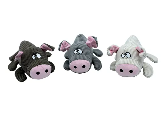 Cute Bunny and Pig Plush Dog Toys