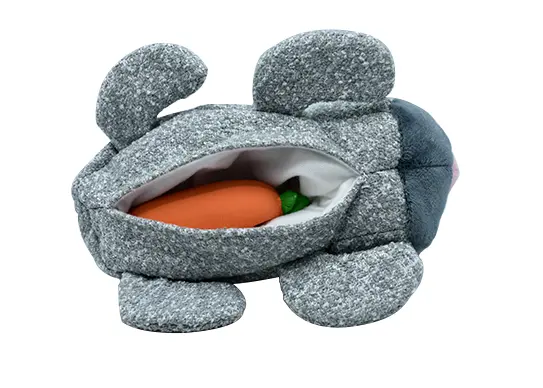 Cute Bunny and Pig Plush Dog Toys