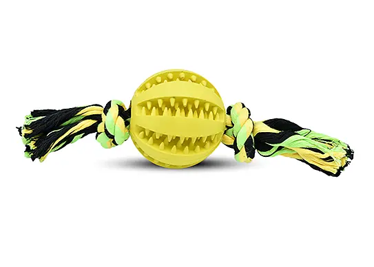 Rubber Cotton Rope Dog Toys