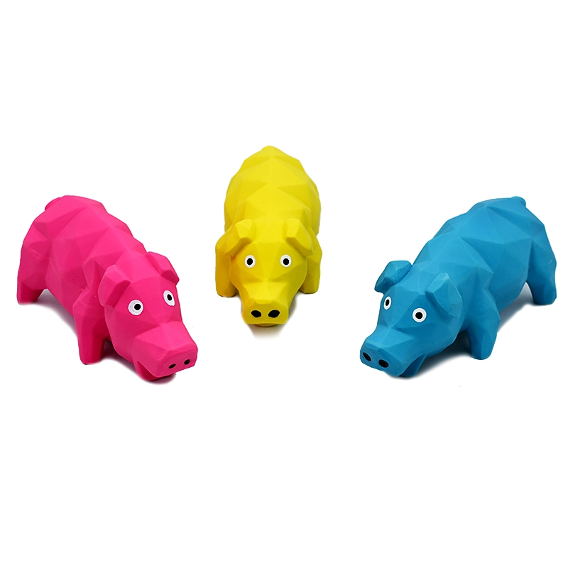 Diamond-style Squeaky Pig Dog Toys Diamond-style Squeaky Pig Dog Toys
