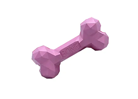 Rubber Bone Dog Toys Diamond-style