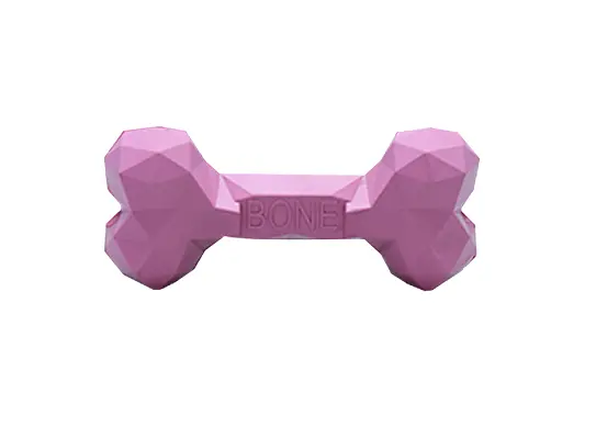 Rubber Bone Dog Toys Diamond-style