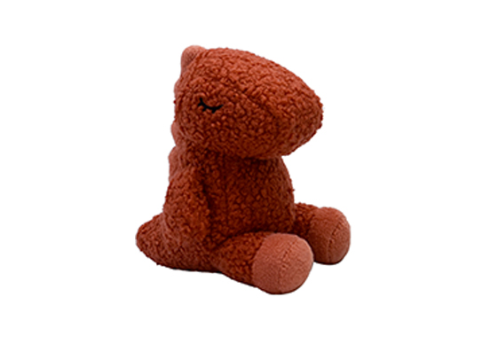 Sitting Animal Series Plush Toys with Teddy Fleece