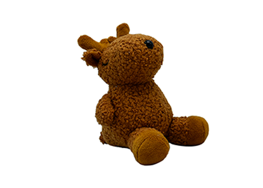 Sitting Animal Series Plush Toys with Teddy Fleece