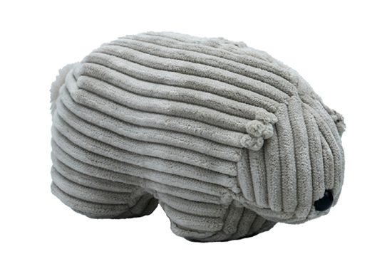 Standing Animal Series Plush Toys with corduroy