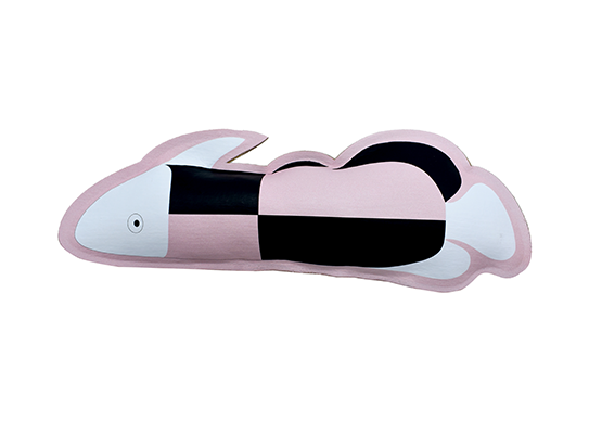 Plush Black Voltage Fish