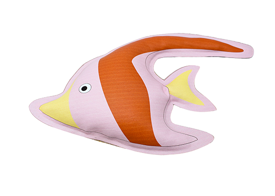 Plush Brown Voltage Fish