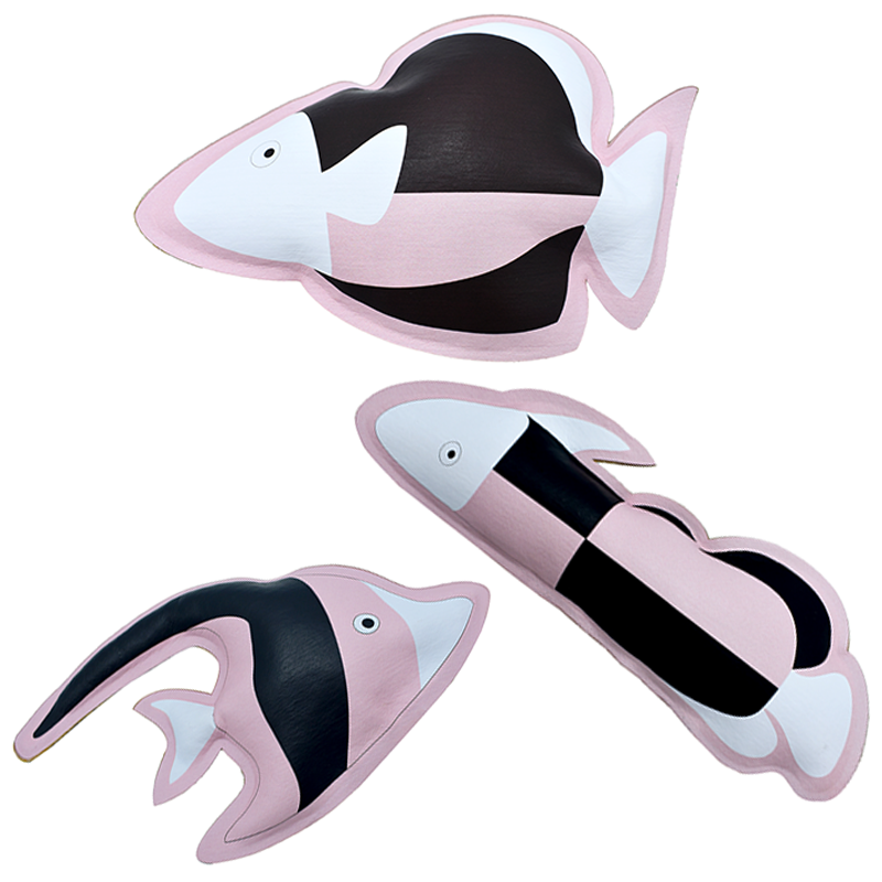 Plush Black Voltage Fish
