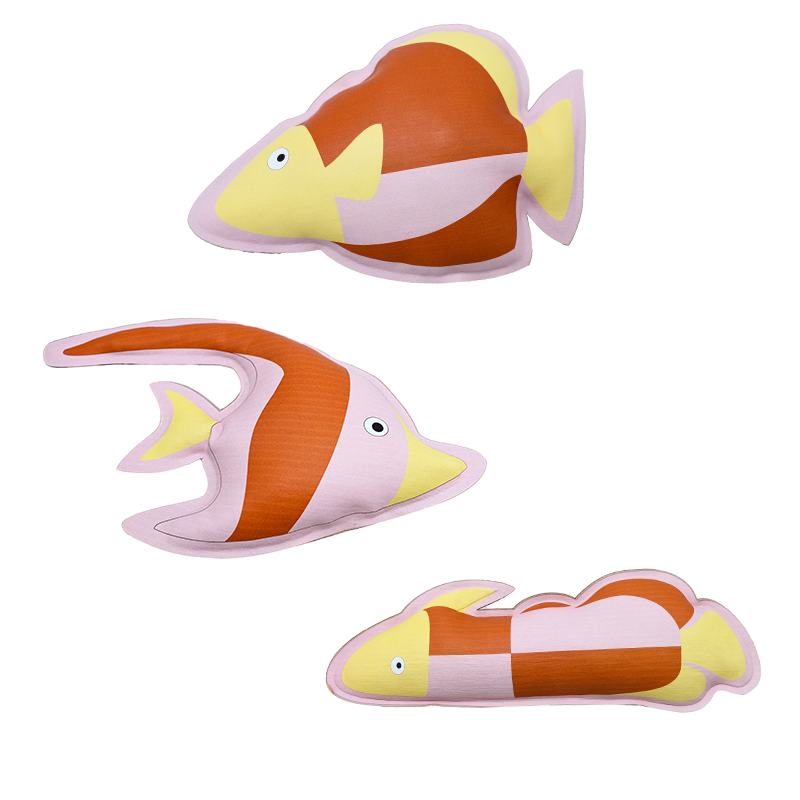Plush Brown Voltage Fish