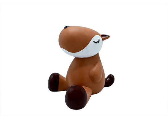sitting animal series latex dog toys
