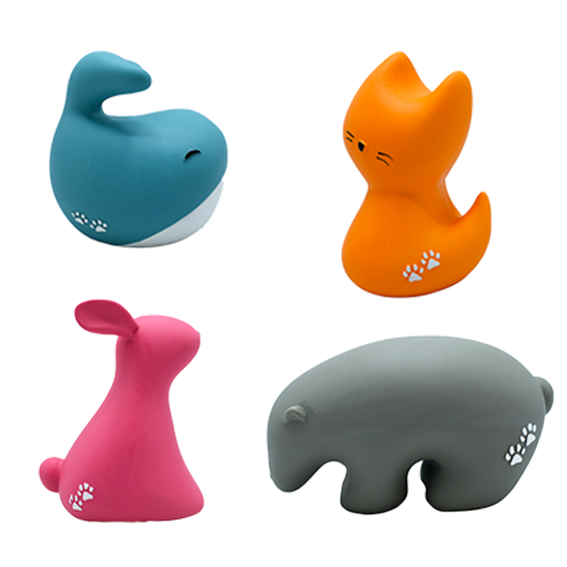 Standing Animal Series Latex Dog Toys