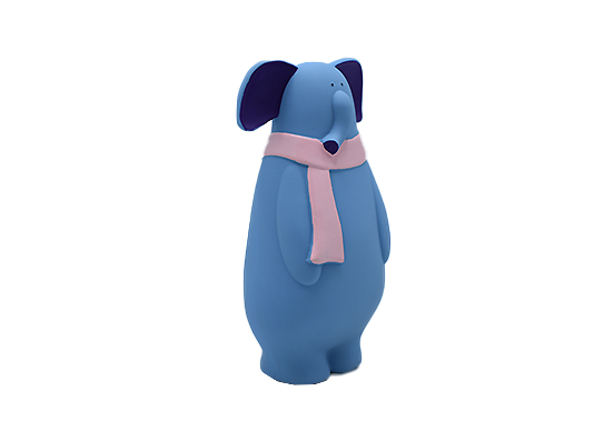 Nordic Animal Series Latex Dog Toys