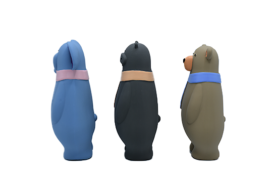 Nordic Animal Series Latex Dog Toys