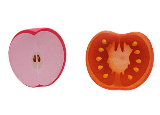 Sliced Fruit Series Latex Dog Toys
