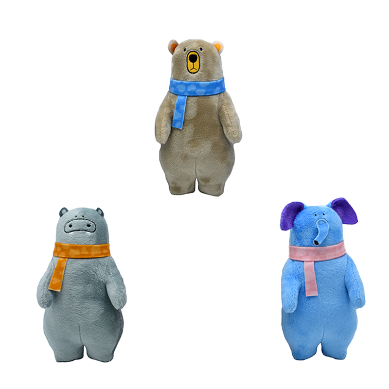 Nordic Animal Series Plush  Dog Toys