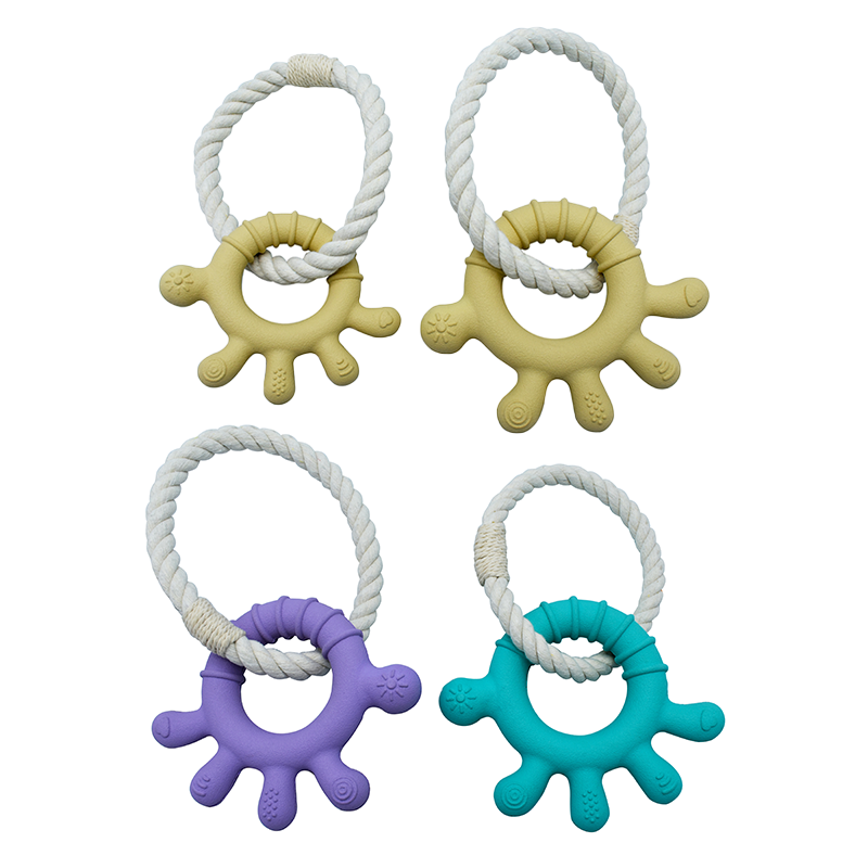 Rubber Ring Rope Palm Toys