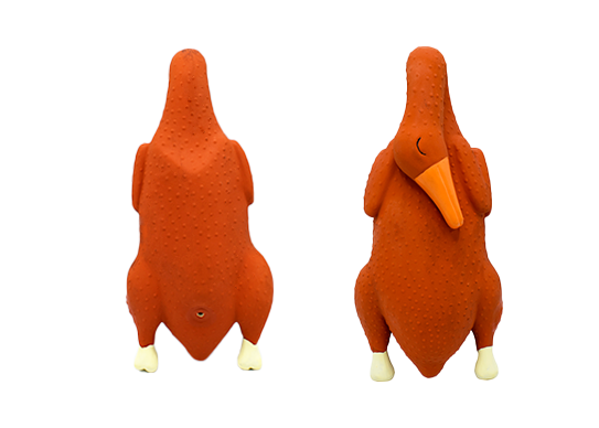 Squeaky Latex Chicken Toys