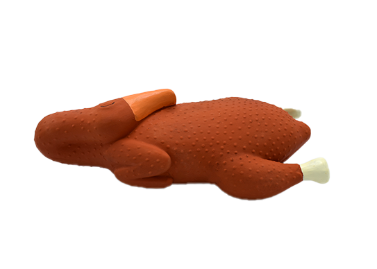 Squeaky Latex Chicken Toys