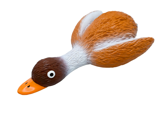 Gradient Color Wild Goose Squeaky Dog Toy