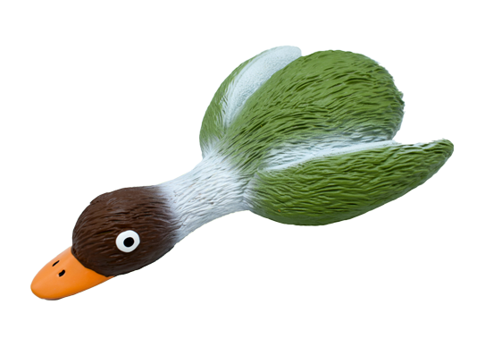 Gradient Color Wild Goose Squeaky Dog Toy