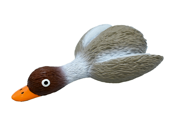 Gradient Color Wild Goose Squeaky Dog Toy