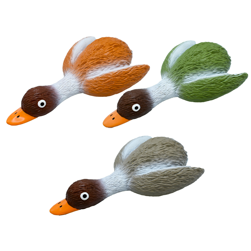 Gradient Color Wild Goose Squeaky Dog Toy