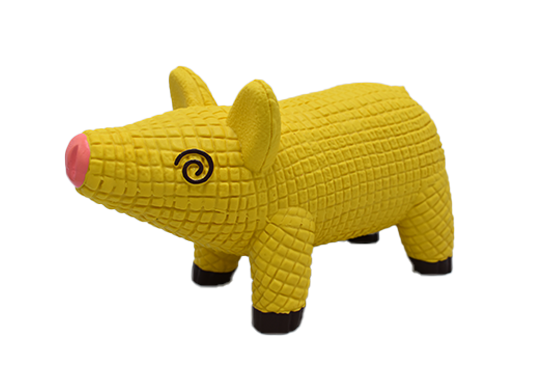 Squeaky Plaid Pig1