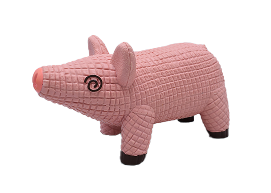 Squeaky Plaid Pig3