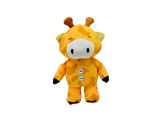 Button Animal Series Plush Dog Toys