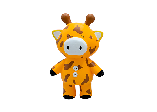 Button Animal Series Latex Dog Toys
