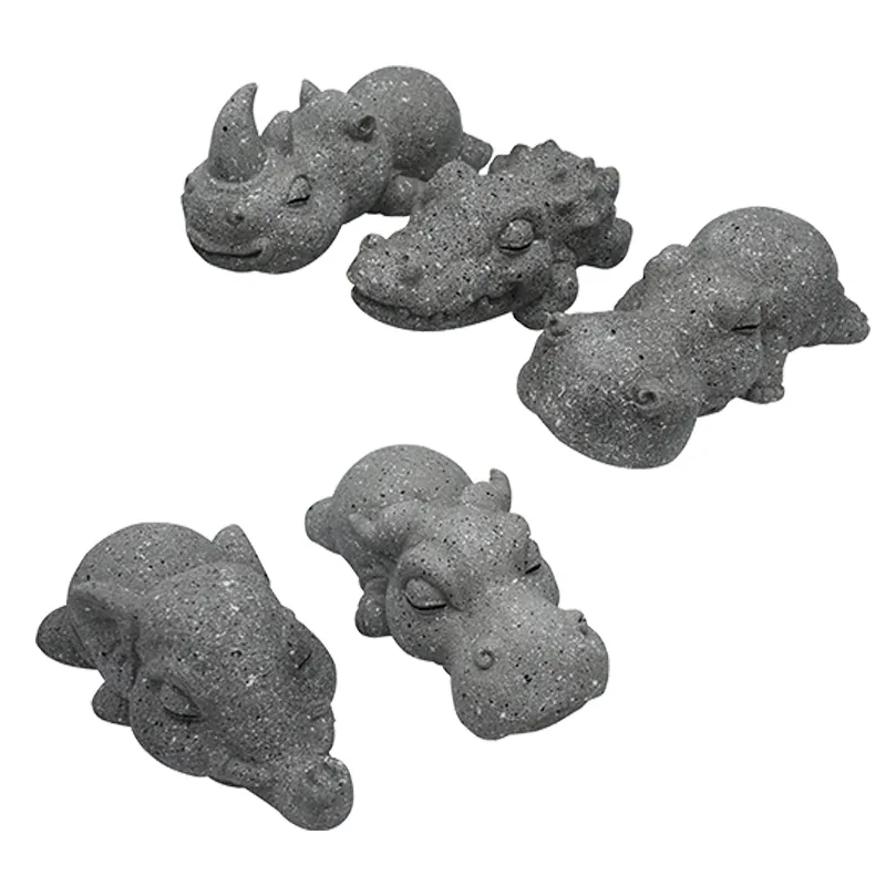 Stone Pattern Closed-Eyed Animal Series Dog Toys