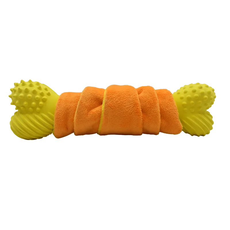 Latex Plush Bone Toy